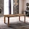 Armen Living Treviso Mid-Century Extension Dining Table in Walnut Finish and Top LCTVDIWA - alternate 4